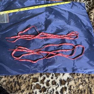 Red Supreme Shoe Laces